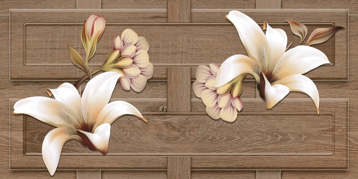 MONJA BROWN FLOWER HL P 07